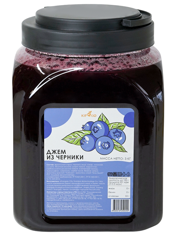 Джем из черники 3кг