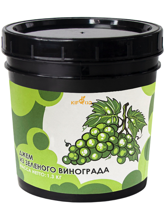 Джем из зелёного винограда 1,3кг