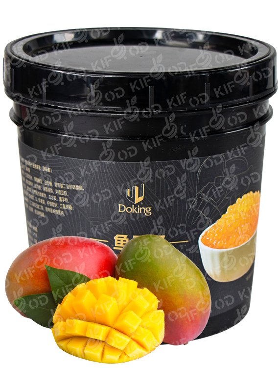 Шарики МИНИ «Поппинг боба» со вкусом манго (фруктовая икра) 1,2кг