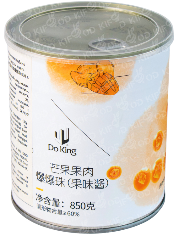 Шарики «Поппинг боба» с мякотью со вкусом манго 850г